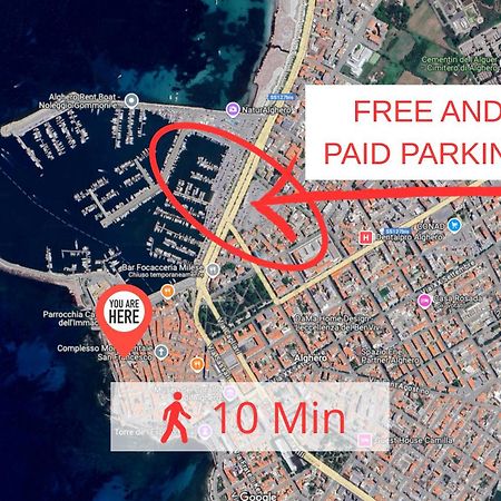 شقة Moderno Monolocale - Centro Storico - Casa Shelter ألغيرو المظهر الخارجي الصورة